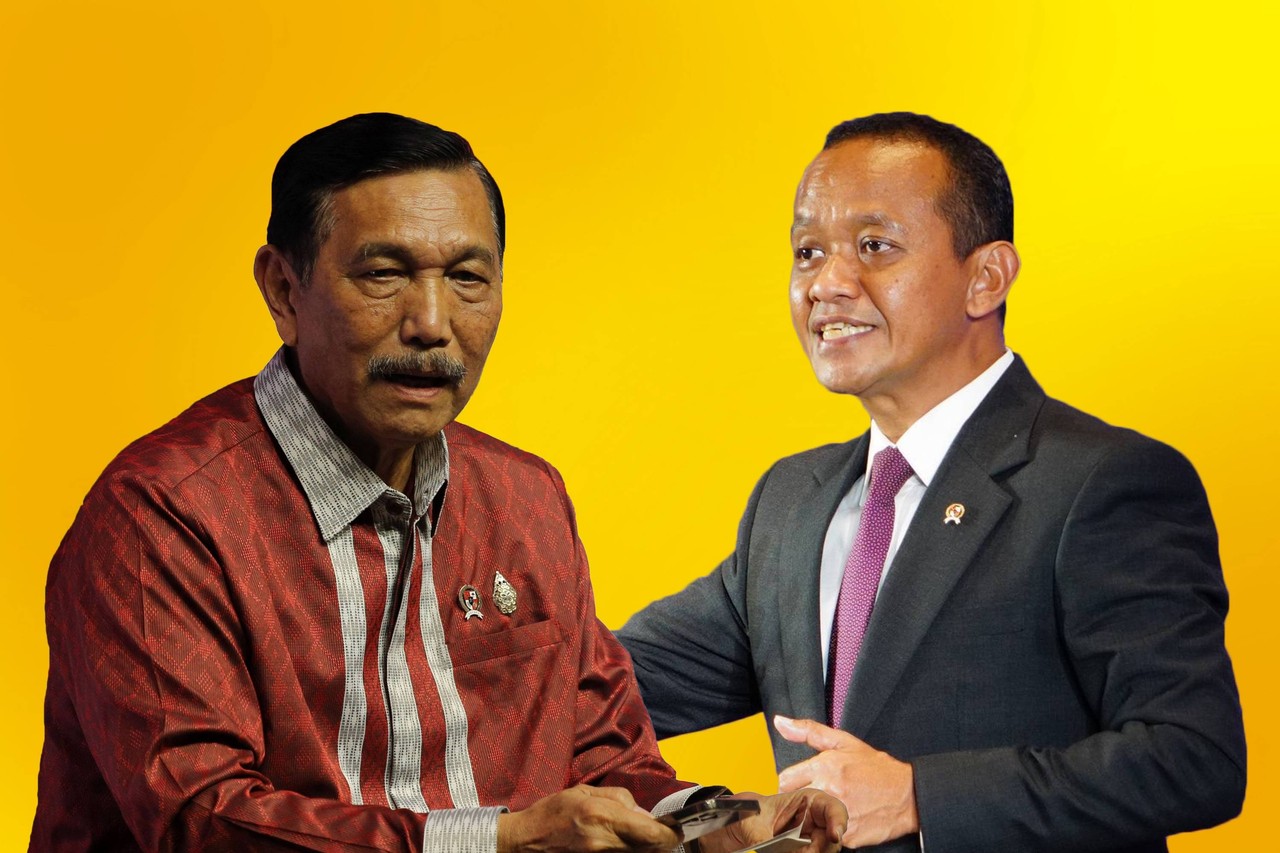 Perdebatan Sengit Menteri Luhut dan Bahlil Perihal Pengelolaan Batu Bara! Sumber Kumparan.