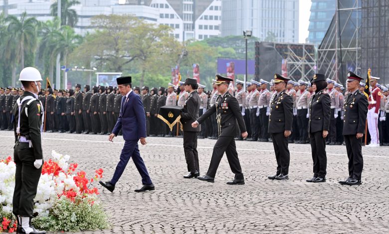 Presiden Joko Widodo minta Polri jaga profesionalitas
