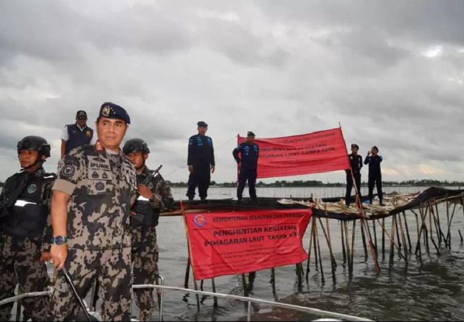 Presiden Perintahkan TNI Bongkar Pagar Laut, Investigasi KKP Disorot