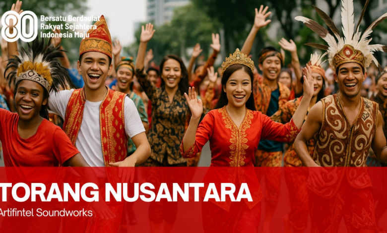 Merayakan 80 Tahun Kemerdekaan, Artifintel Soundworks Ajak Jaga Persatuan Lewat Lagu Torang Nusantara