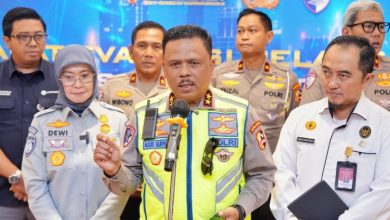 Kakorlantas Polri pada Rapat Evaluasi Regident dan Rakernis Gakkum 2025