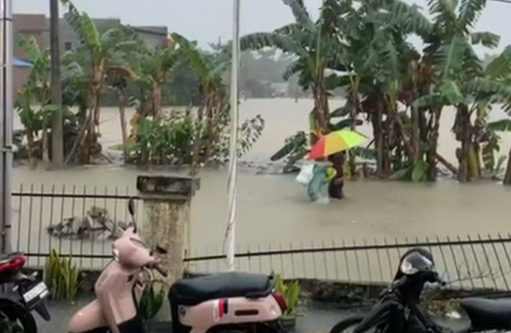 banjir Securai, Langkat, pengungsian, bantuan, BPBD